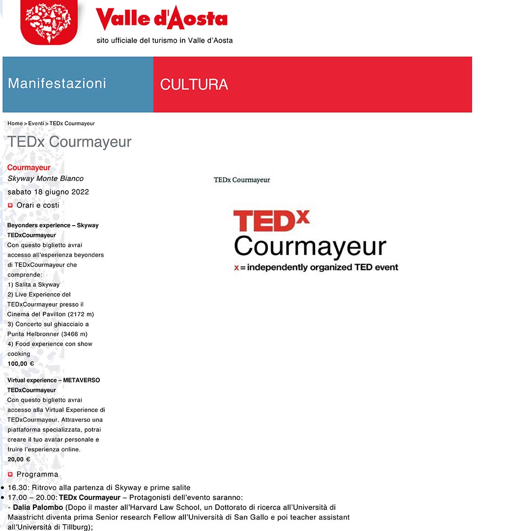 Valle d’Aosta – Sito Ufficiale